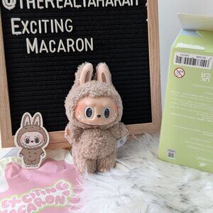 POP MART - Toffee - The Monsters Labubu Exciting Macaron Vinyl Plush